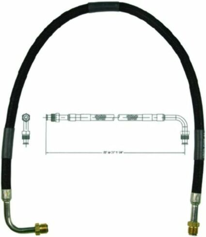 Sierra 18-8115 25" (+/- 1/4") Fuel Line Hose for Fuel Pump to Carburetor Connection on Mercruiser in Saudi Arabia
