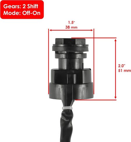 مفتاح مفتاح الإشعال Caltric متوافق مع Kawasaki Brute Force 750 4x4i KVF750 KVF-750 2005-2021 in Saudi Arabia