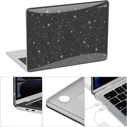 بالنسبة إلى MacBook Pro 13 Inch Case 2025-2023 M2 2022-2016 M1 A2338/A2289/A2251/A2159/A1989/A1708/A1706 ، غلاف قشرة صلبة قوية مع الشاشة ولوحة مفاتيح شريط اللمس ، in Kuwait