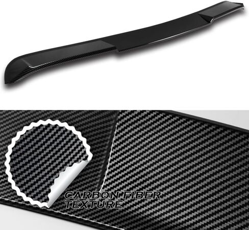Q1-TECH, Rear Window Roof Spoiler Compatible with Toyota Corolla Sedan Only (2020-2023), Rear Window Roof Visor Spoiler Wing ABS (Pearl Black) in Saudi Arabia