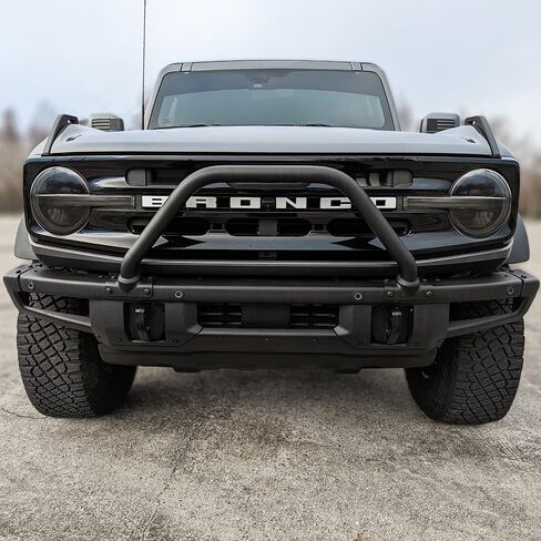 Slickmod Precut Vinyl Smoke Lint لعام 2021-2023 Ford Bronco Headlight (35 ٪ Smoke Light ، 1. المصباح الأمامي) in Saudi Arabia