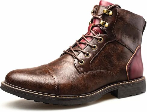 أحذية Chuumee Men's Boots Natual Boots Dustercycle Combat Combat Combat Combat Combat in Kuwait