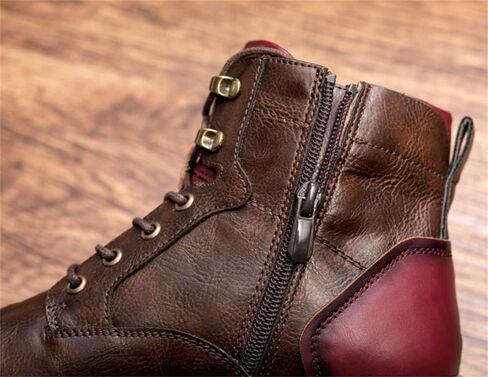 أحذية Chuumee Men's Boots Natual Boots Dustercycle Combat Combat Combat Combat Combat in Kuwait