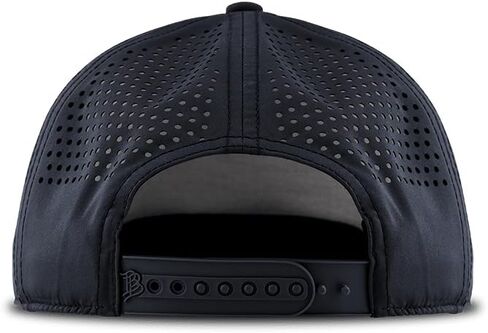 Bills ذات العلامات التجارية Montana Stealth PVC Curved 5 حبل لوحة ، إغلاق Snapback ، خفيفة الوزن ، قبعة بيسبول مريحة in Saudi Arabia