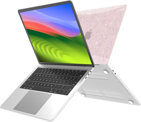 بالنسبة إلى MacBook Pro 13 Inch Case 2025-2023 M2 2022-2016 M1 A2338/A2289/A2251/A2159/A1989/A1708/A1706 ، غلاف قشرة صلبة قوية مع الشاشة ولوحة المفاتيح شريط اللمس/الأزرق ، in Kuwait