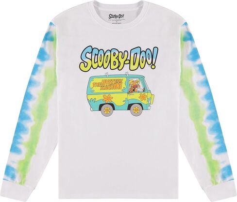 Scooby Doo Mens Throwback Shirt, Shaggy, Velma Tee - Throwback Classic Long Sleeve T-Shirt in Saudi Arabia