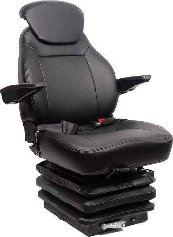 YS15, DSC Tractor Seats, Heavy Duty Mechanical Suspension Tractor Seat with Adjustable Headrest. Adjustable Suspension Height 3 Different Positions. in Saudi Arabia