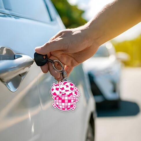 Howdy Sweetie Keychains 2 Inches Funny for Keys Handbags Backpacks Keyrings Acrylic Material in Saudi Arabia