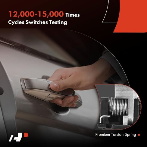 A-Premium الخلفية الخلفية السائق اليسرى مقبض الباب الخارجي متوافق مع هوندا أوديسي 2005-2010 ، أسود مسبب ، استبدل# 72680-SHJ-A01 in Saudi Arabia