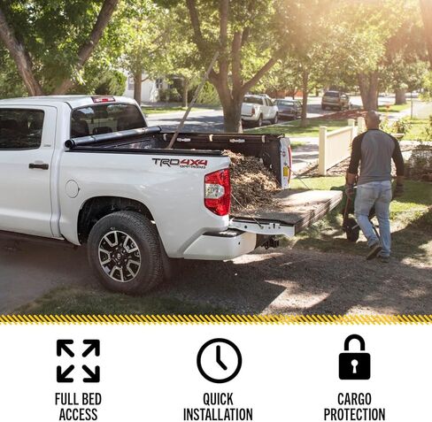 Realtruck Truxedo Truxport Soft Roll Up Bed Bed Bed Cover | 272801 | يناسب 2019-2024 CHEVY/GMC Silverado/Sierra 1500 ، 2020-21 2500/3500HD 8 '2 "Bed (98.2") in Saudi Arabia