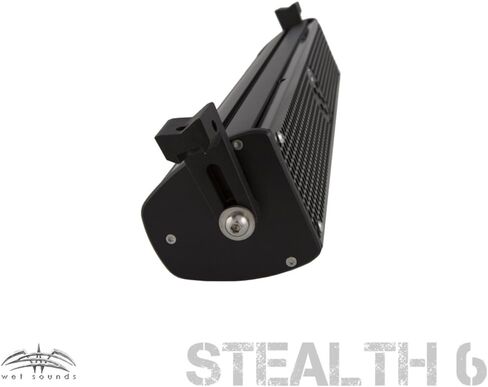 الأصوات الرطبة Stealth 6 Ultra HD Black + UTV طقم التثبيت ، قوس منزلق وجولة 1.75 "مشبك الأنبوب in Saudi Arabia