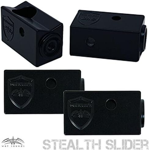 الأصوات الرطبة Stealth 6 Ultra HD Black + UTV طقم التثبيت ، قوس منزلق وجولة 1.75 "مشبك الأنبوب in Saudi Arabia