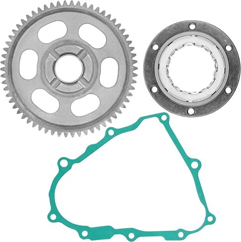 Caltric Starter Clutch One Way One Bearing Lawler Gear Garket متوافق مع Yamaha YFZ450 2004-2009 in Saudi Arabia