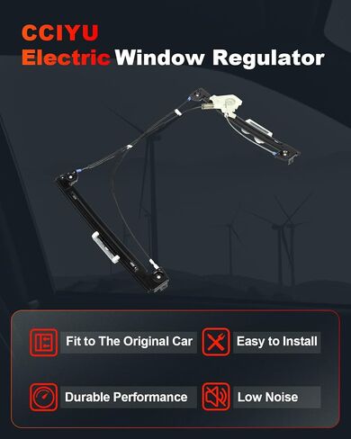 cciyu Power Window Regulator Without Motor Replacement for 2002-2005 for Mini Cooper Front Left Driver Side in Saudi Arabia