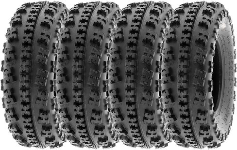 Sunf 23x7-10 23x7x10 Sport Race ATV UTV Knobby Tyre 6 PR A027 - مجموعة من 4 in Saudi Arabia