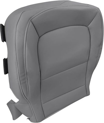 Driver Side Bottom Replacment Leather Seat Cover Gray Compatible with Chevy Colorado GMC Canyon 2015 2016 2017 2018 2019 2020 2021 2022 in Saudi Arabia