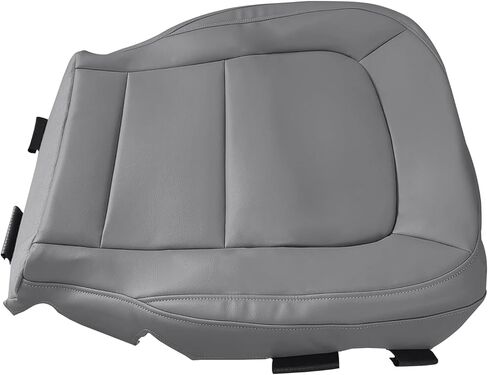 Driver Side Bottom Replacment Leather Seat Cover Gray Compatible with Chevy Colorado GMC Canyon 2015 2016 2017 2018 2019 2020 2021 2022 in Saudi Arabia
