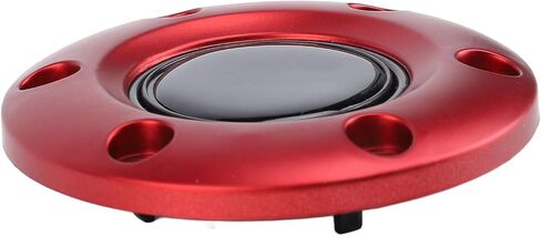 6 Hole Steering Wheel Center Cap Upgrade,No Tool Installation,Improve Grip and Comfort for Nardi or VERTEX Steering Wheels, ABS Material (BLACK) in Saudi Arabia