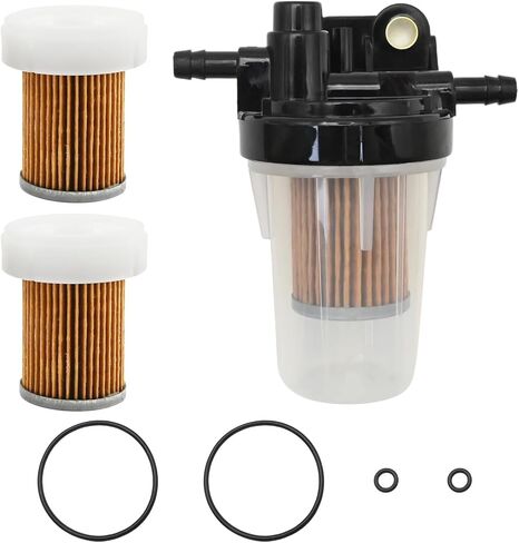 6A320-58862 Fuel Filter Valve Assembly with O-Rings, Replacement for Kubota B Series B2320 B2301, Replacement for Kubota L Series L2501, Replaces 6A320-58830 in Saudi Arabia