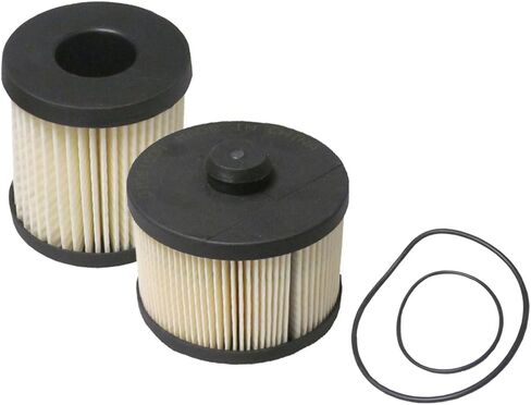 ECOGARD XF66300 Premium Diesel Fuel Filter (Set of 2) Fits Ford E-350 Super Duty 6.0L DIESEL 2004-2010, E-450 Super Duty 6.0L DIESEL 2004-2010 in Saudi Arabia
