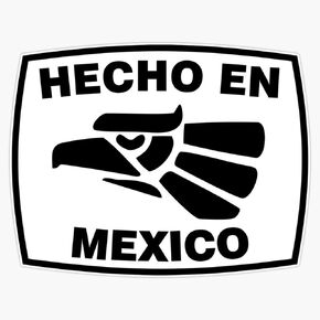 Hecho en Mexico Vinyl مقاومة للماء ملصق ملصق السيارة ملصق Wall Carpy Window Sticker 5 " in Saudi Arabia