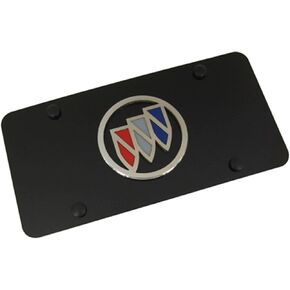 Au-Tomotive Gold, INC. Buick Logo Black Metal Auto License Plate in Kuwait