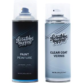 ScratchesHappen Exact-Match Spray Paint - Northsky Blue Metallic (WA619D/GA0) for Chevrolet - Essential (Paint + Clear Coat) in Saudi Arabia