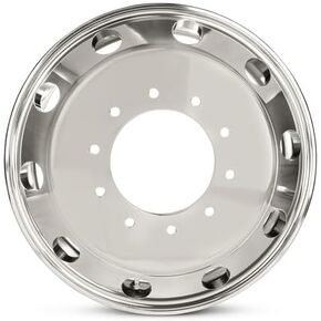 New OEM Replacement Wheel for F550SD 2005-2022 Outside 19.5x6 inch Aluminum Rim Polished Fit 225/70R19.5 in Kuwait