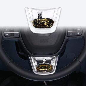 KUSTSOSF for Honda CRV CR-V Accord Civic 11th Gen 2022-25 Steering Wheel Cover Trim Center Consoles U Type Frame Trim Interior Decoration Fit Sedan Hatchback LX EX EX-L Sport Touring(Blue Ocean) in Kuwait