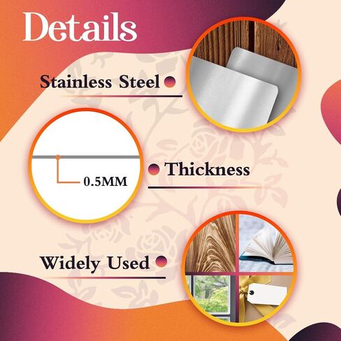 Mayjoydiy Print Flower Flower Journal Stencil Stency Steel Stencils Stencils Stencils 4 × 7inch Metal Scrapbooking Drawing Stencil DIY Scrapbook Engraving Wood Corving in Saudi Arabia