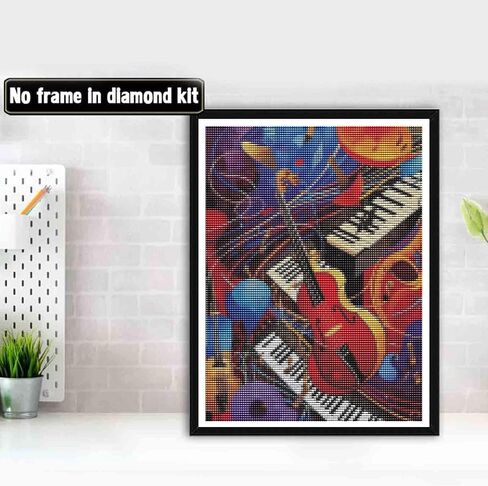 Bimkole 5D Diamond Art Kits for Adults Cartoon, Full Drill DIY Rhinestone Embroidery Set Paint with Diamonds Art Grandma by Number Kits Cross Stitch Home Wall Craft Decor 12x16 Inch in Saudi Arabia