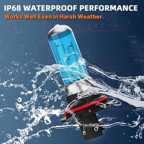Headlight Bulbs Compatible With Ford F150 1997-2000, 9007 High Low Beam + 9006 Fog Lights Halogen Light Bulb Combo, Super Bright 6000K White, Plug and Play, Pack of 4 in Saudi Arabia