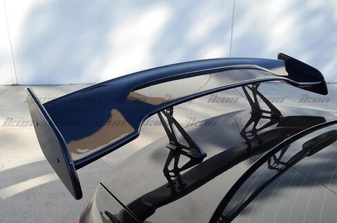 57 بوصة GT Wing Spoiler قابلة للتعديل ABS لامع اللمعان الأسود الجذع المفسد جناح من قبل Ikon Motorsports in Kuwait