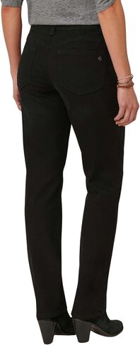 Democracy Women's Ab Solution Straight Leg Jean, Tech Indigo, 16 in Saudi Arabia