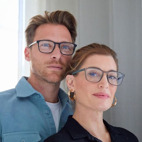 Opulize Max Reading Glasses - Frame Classic Shetgular Frame - Men's Women للجنسين - المفصلات الربيعية - R78 in Saudi Arabia