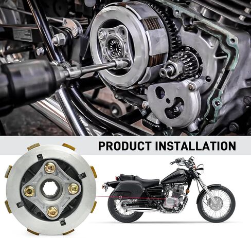 Clutch Kit & Clutch Basket Cover Gasket Compatible with Honda Rebel 250 CMX250 CMX250C 1985-2016 Nighthawk 250 CB250 1991-2008 in Saudi Arabia