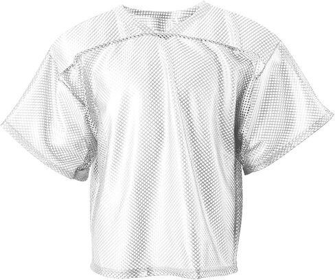 A4 Adult All Porthole Practice Jersey, Wht, XXXX-Large in Saudi Arabia