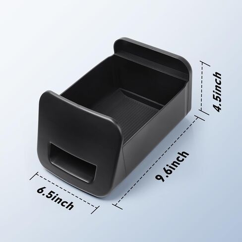 Karltys Camp Speaker Drigher Organizer لـ Rivian R1S R1T 2022-2025 ، منظم وحدة التحكم المركزية المتوافقة مع إكسسوارات R1S Rivian ، حصيرة مطاطية مضادة للانزلاق TPE ، ودفع إلى فتح (بدون قفل) in Saudi Arabia