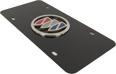 Au-Tomotive Gold ، Inc. Buick Logo Black Metal Auto Plate in Saudi Arabia