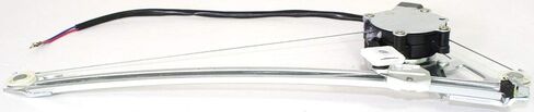 Garage-Pro Power Window Regulator with Motor, Compatible with 1990-1993 Mercedes Benz 300D, 300E, 300TE, 400E, Passenger Side, Direct Fit Replacement, Black, Metal and Plastic in Saudi Arabia