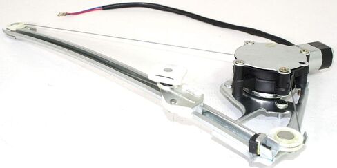 Garage-Pro Power Window Regulator with Motor, Compatible with 1990-1993 Mercedes Benz 300D, 300E, 300TE, 400E, Passenger Side, Direct Fit Replacement, Black, Metal and Plastic in Saudi Arabia