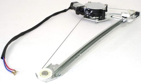 Garage-Pro Power Window Regulator with Motor, Compatible with 1990-1993 Mercedes Benz 300D, 300E, 300TE, 400E, Passenger Side, Direct Fit Replacement, Black, Metal and Plastic in Saudi Arabia