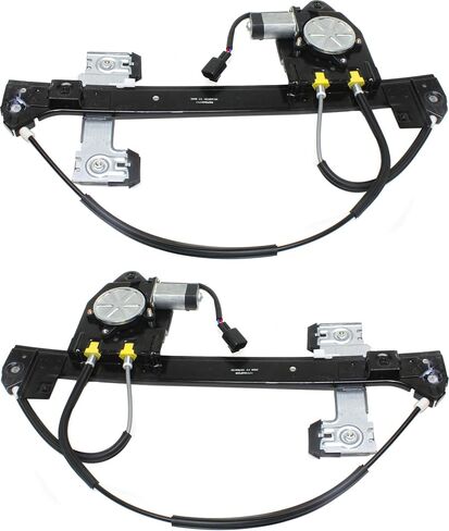 Garage-Pro Power Window Regulator w/Motor Replacement for Chevrolet Trailblazer 2002-2009 GMC Envoy Buick Rainier 2004-2007 Oldsmobile Bravada 2002-2004 Rear Left & Right Replace# 15893783, 15893782 in Saudi Arabia