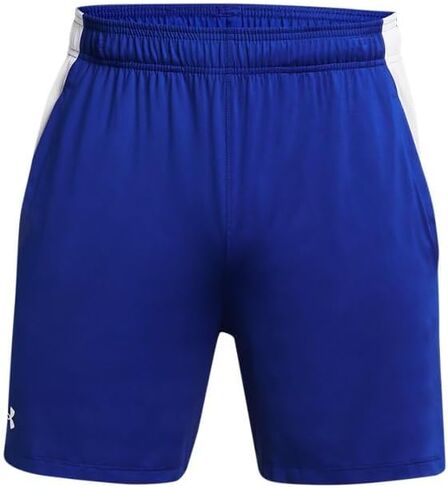Under under Armor Mens Tech Vent 6 ins Shorts-Fultrable SM Royal-White in Saudi Arabia