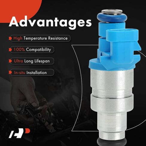 A-Premium Set of 4 Fuel Injectors Compatible with Saab 9-3 2003 2004 2005, L4 2.0L in Saudi Arabia