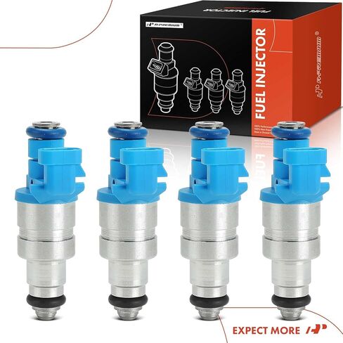 A-Premium Set of 4 Fuel Injectors Compatible with Saab 9-3 2003 2004 2005, L4 2.0L in Saudi Arabia