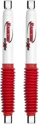 Rancho RS55384 Set of Rear RS5000X Series Suspension Shock Absorbers fits 2009 2014 F150 King Ranch/Lariat/Platinum/XL/XLT/STX with 0" Lift | Smooth Performance | Built to Last in Saudi Arabia