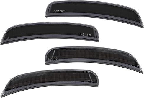 4pcs Smoked Lens Car Front Rear LED Side Marker Light for Dodge Charger 2015-2023 Turn Signal Tail Lamp (double rows) in Saudi Arabia