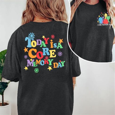 Today Is A Core Memory Day Shirt Women Magical Vacation Tee Inspired Tee Oversize Friends Trip Tops in Saudi Arabia