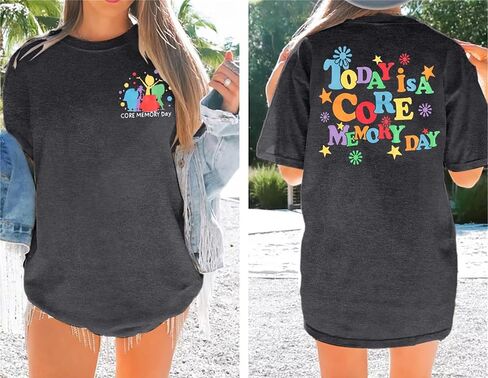 Today Is A Core Memory Day Shirt Women Magical Vacation Tee Inspired Tee Oversize Friends Trip Tops in Saudi Arabia